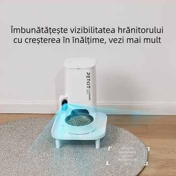 Petkit suport inteligent pentru înălțarea hrănirii pisicii, material ABS, compatibil cu toate dispozitivele Petkit de hrănire (cu excluderea primei generații)