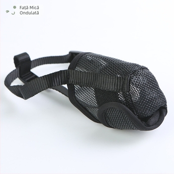 Botniță pentru câine, din nylon, respirabilă, anti-mușcături și anti-lătrat, reglabil