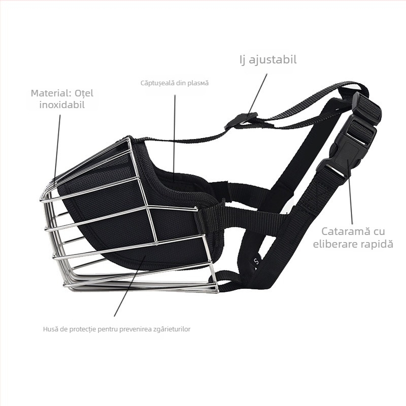 Botniță specială pentru câini de talie medie și mare - oțel inoxidabil, pachet de 35 de bucăți, Han Dou, etichetă privată licențiată