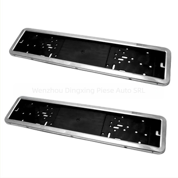 Ramă de plăcuță de înmatriculare din oțel inoxidabil, model XY, tip Xianyang, număr de piesă LG, compatibil universal