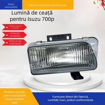 Lampa de ceață față pentru Isuzu 700P (model vechi); compatibil cu camioane NPR, ELF, KV100, KV600; durata de viață 99