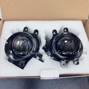 Faroan de ceață frontal cu lentilă laser matrice, 60W/pereche, 12.8V, 4A, carcasa din aliaj de aluminiu, durată de viață 50.000 ore, model 212-2052, compatibil Toyota, trei opțiuni de temperatură a luminii.