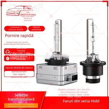 Becuri HID Xenon auto D1S D2S D3S D4S D5S D8S, 35W, 12V, 8000 lm