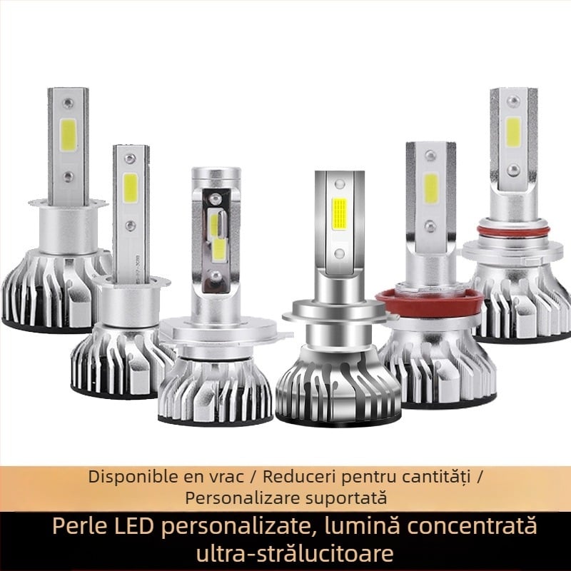 HB-TM-03 faruri LED auto – 24W, 12V, IP68, 8000+ lm