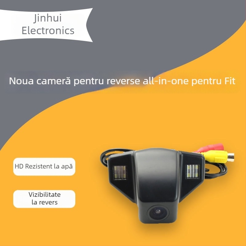 Cameră de vedere înapoi pentru Honda New Fit, CR-V, Odyssey – unghi de vizualizare 170°, rezoluție 480×234, alimentare 12V, model GH-1610, video AV