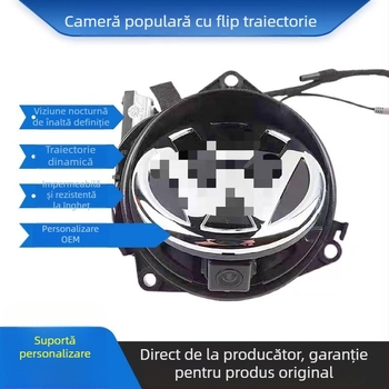Cameră de vedere spre spate cu capac rabatabil și traiectorie originală a vehiculului pentru Volkswagen Golf Variant, Magotan, B8L, Lamando