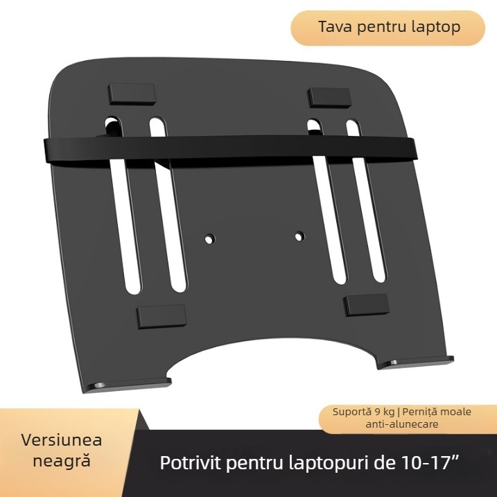 Suport de masă pentru monitor și laptop cu tavă și braț mecanic — Model BJBTPY, Brand Shell Stone