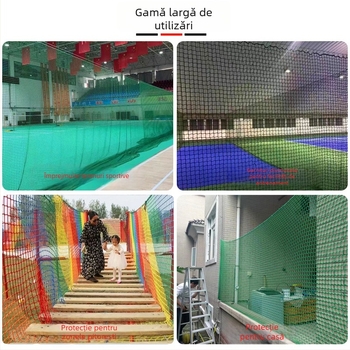 Plasă fără noduri pentru garduri de stadioane și seminare de antrenament — izolare și protecție anti-cățărare