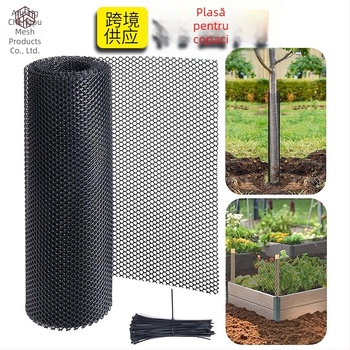 Plasă plastic pentru protecția pomilor împotriva animalelor; plasă de protecție și decorativă pentru creștere