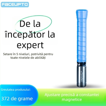 Antrenor de swing pentru badminton — oțel inoxidabil, Faceupto, putere reglabilă, personalizabil, potrivit pentru badminton și tenis