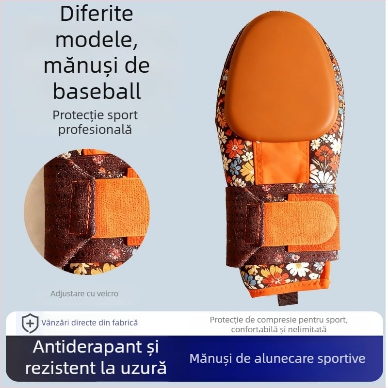 Mănuși de alunecare baseball din SBR pentru protecția mâinilor – Softball, JEBERRY, personalizare disponibilă