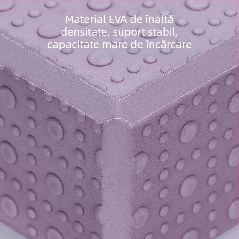 Bloc de yoga Avat's — EVA, 250 g, pentru fitness și frumusețe corporală, 50 buc./cutie