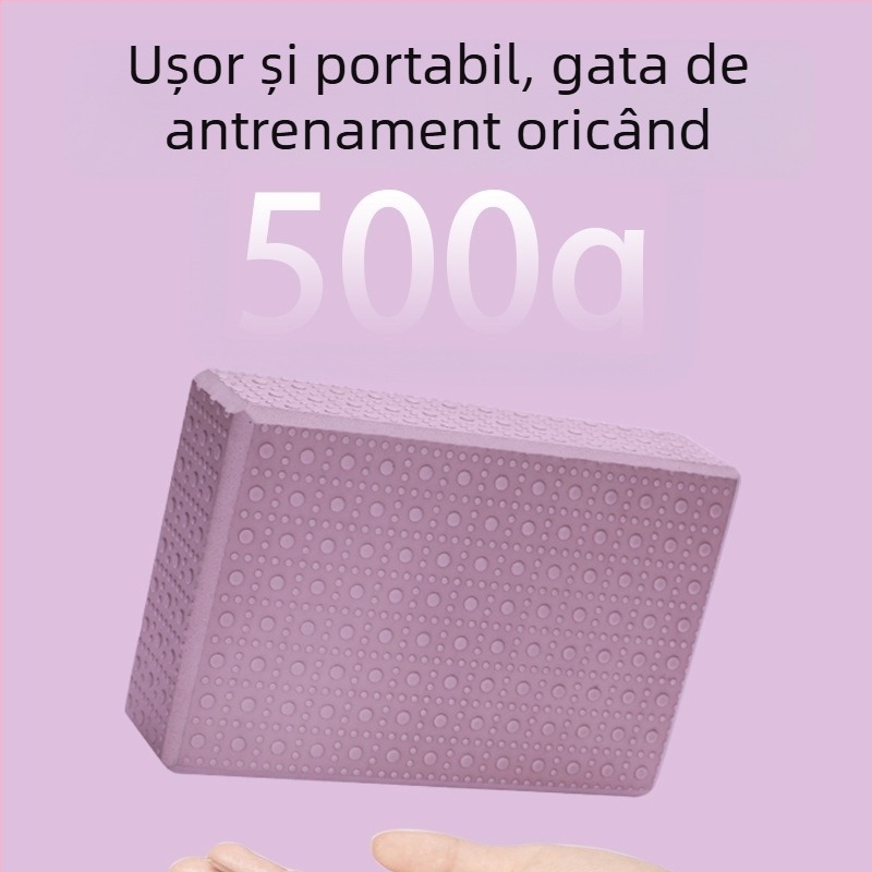 Bloc de yoga Avat's — EVA, 250 g, pentru fitness și frumusețe corporală, 50 buc./cutie