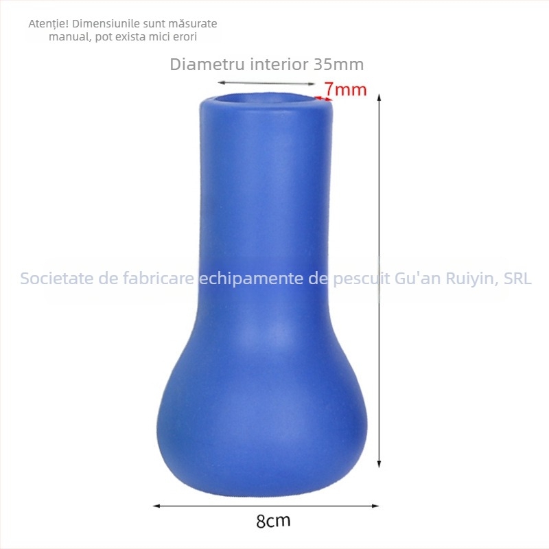Suport PU pentru undițe Ruiyin – amortizator, design sferic; Marcă: Ruiyin; Material: PU; Mărci private autorizate: Da; Categoria: Echipamente pescuit