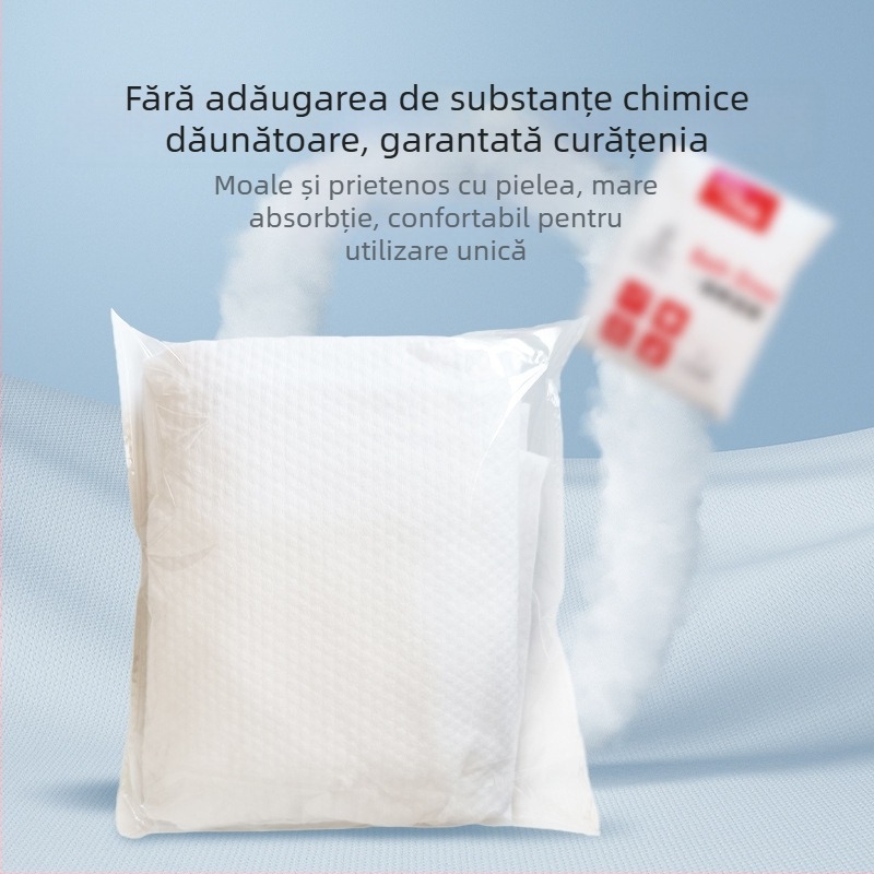 Set de prosoape de unică folosință pentru baie: înveliș pentru corp și top tubular, din fibră nețesută de viscose; pentru adulți, unisex; pentru primăvară; etichetă privată disponibilă
