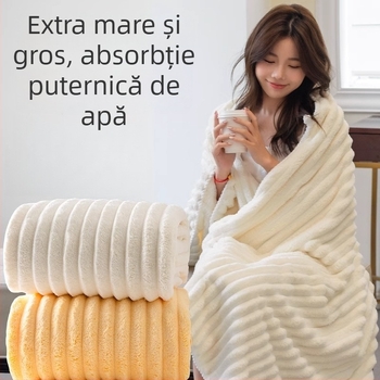 Prosop de baie hotelier, din bumbac cu fibre lungi, țesătură simplă, 40 g, absorbant și moale