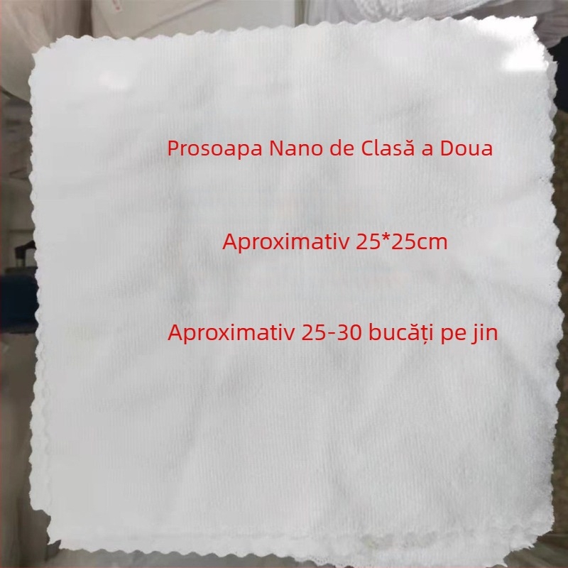 Prosop din microfibră pentru curățarea sticlei – Material: microfibră, Absorbție mare, Pentru sticlă