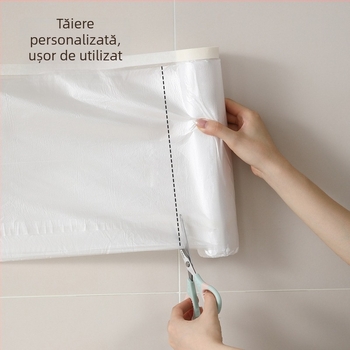 FaSoLa folie de protecție anti-praf pentru mobilier – Material PE, stil minimalist, personalizabil, potrivit pentru living, dormitor, birou, restaurant, balcon și camera copiilor