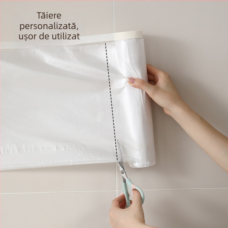 FaSoLa folie de protecție anti-praf pentru mobilier – Material PE, stil minimalist, personalizabil, potrivit pentru living, dormitor, birou, restaurant, balcon și camera copiilor