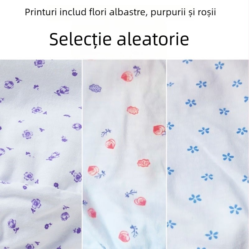 Sutien din bumbac fără sârme, cu bretele late, 100% bumbac, vară 2024, stil minimalist de bază