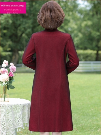 Set de rochie din două părți, colecția de toamnă (Poliester 95%+, Toamnă 2023, set din două piese)