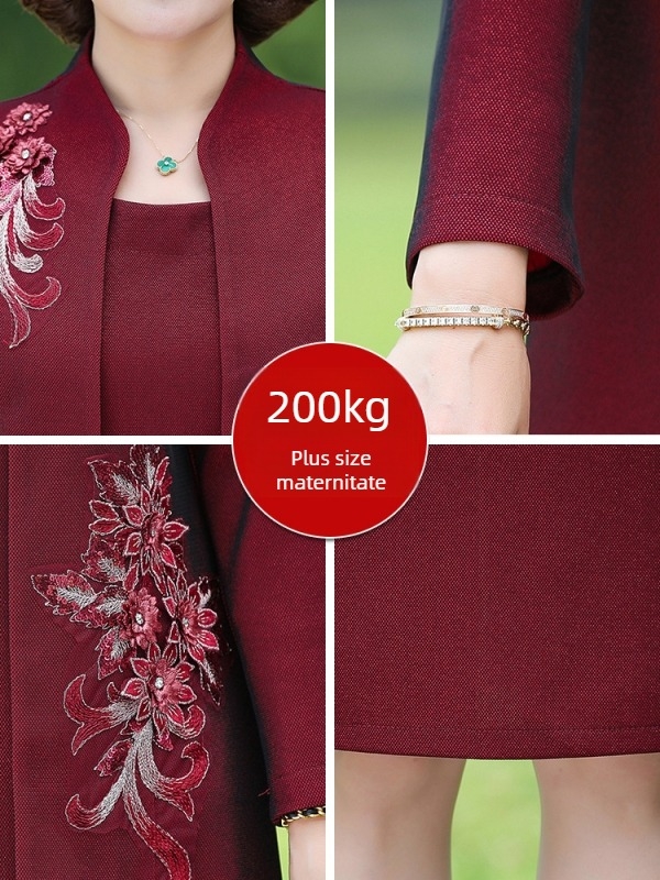 Set de rochie din două părți, colecția de toamnă (Poliester 95%+, Toamnă 2023, set din două piese)