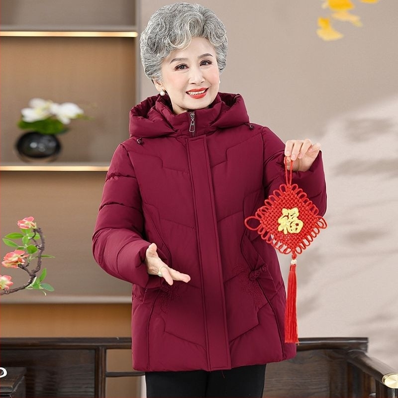 Jachetă scurtă din bumbac pentru femei, lungime standard 50–65 cm, guler polo, umplutură din bumbac, material poliester cu elastan