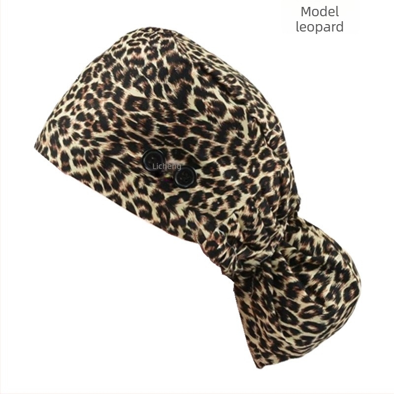 Pălărie plată din bumbac, țesătură twill, model cu flori, curea elastică pe spate, imprimare logo opțional