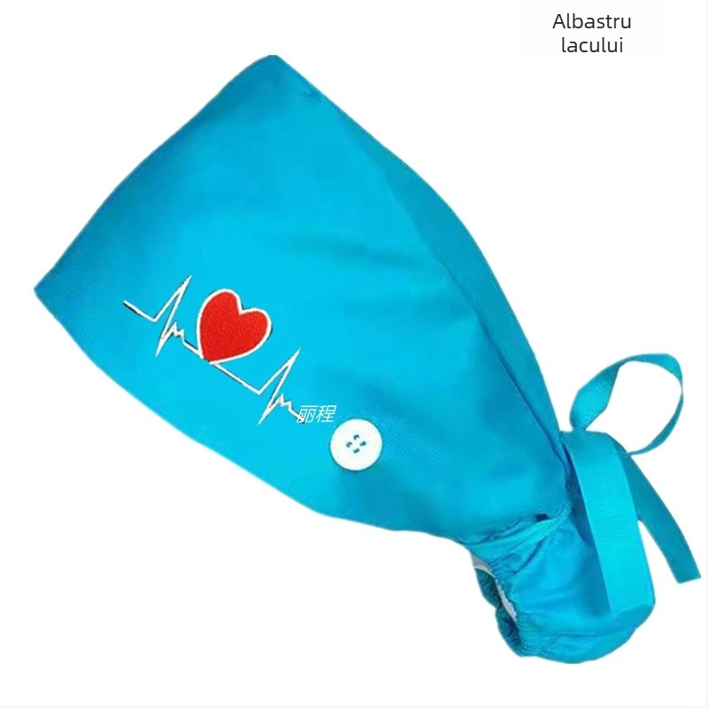 Pălărie plată din bumbac, țesătură twill, model cu flori, curea elastică pe spate, imprimare logo opțional