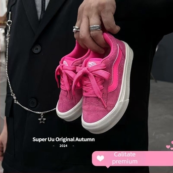 Pantofi sport pentru copii, stil coreean, închidere Velcro, model primăvară-toamnă, exterior din piele sintetică, talpă din cauciuc