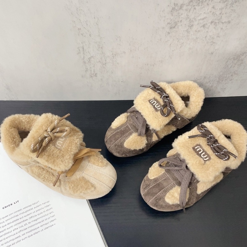 Adidași pentru copii cu imprimeu litere, velcro cu două curele, exterior velur, talpă din cauciuc, pentru iarnă