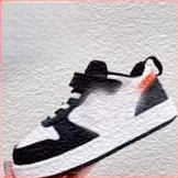 Adidași sport unisex pentru copii, închidere Velcro, partea superioară din piele de vită în două straturi, talpă din cauciuc