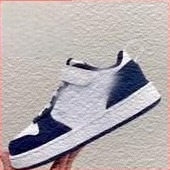 Adidași sport unisex pentru copii, închidere Velcro, partea superioară din piele de vită în două straturi, talpă din cauciuc