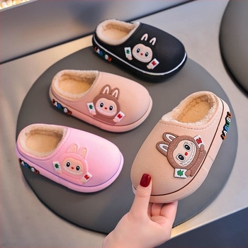 Papuci de copii cu model desen animat (PVC partea superioară; PVC talpă; Vârste 4–12 ani; Unisex; Model desen animat)