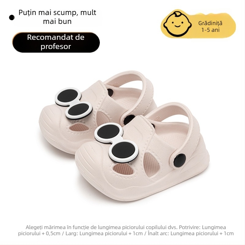 Sandale pentru copii în stil Crocs pentru vară, partea superioară EVA și talpa EVA, pentru vârste 1–6 ani