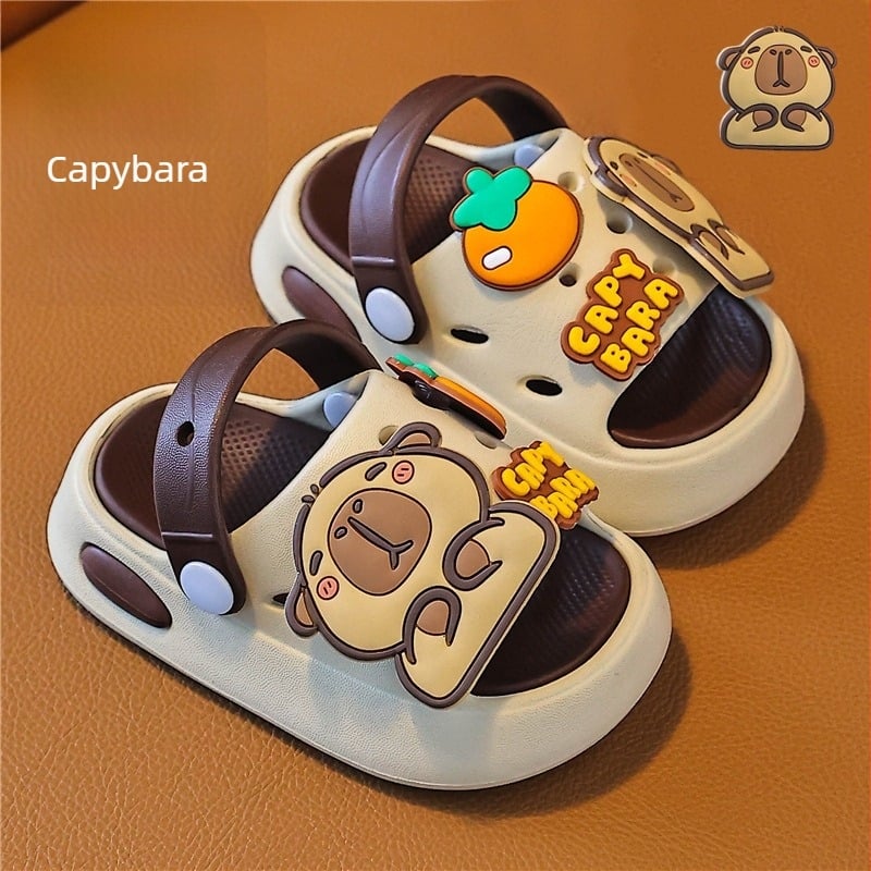 Sandale copii Cartoon din EVA | Unisex, partea superioară și talpa EVA, antiderapante, vară