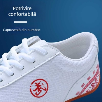 Pantofi Tai Chi pentru antrenament (Partea superioară: bumbac; Stil: Chinezesc; Categoria produsului: pantofi cu cap de tigru; Vârstă: 1-3 ani)