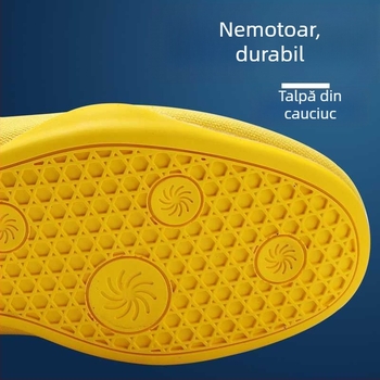 Pantofi Tai Chi pentru antrenament (Partea superioară: bumbac; Stil: Chinezesc; Categoria produsului: pantofi cu cap de tigru; Vârstă: 1-3 ani)