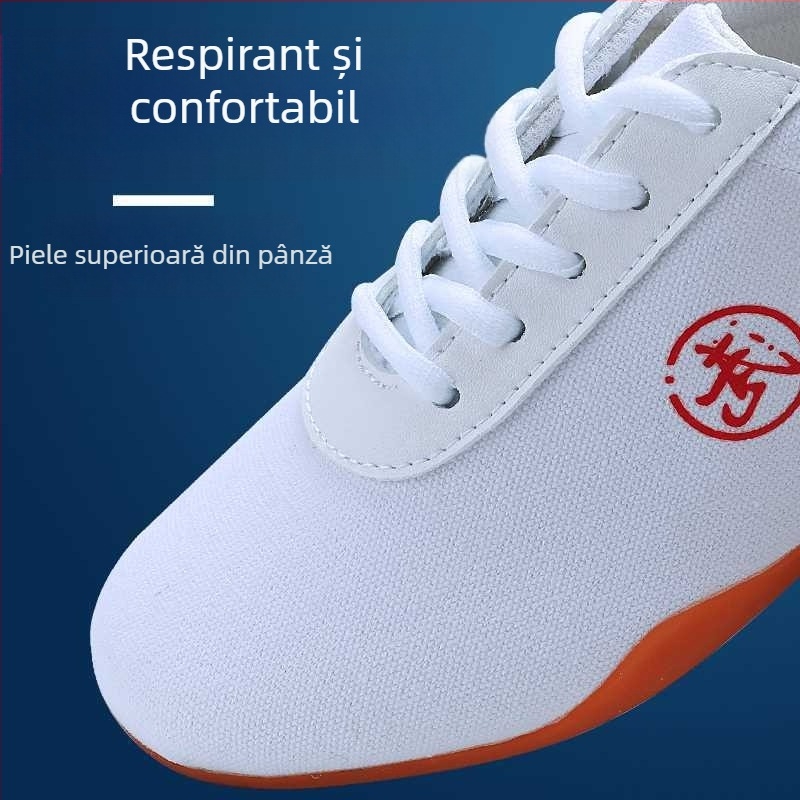 Pantofi Tai Chi pentru antrenament (Partea superioară: bumbac; Stil: Chinezesc; Categoria produsului: pantofi cu cap de tigru; Vârstă: 1-3 ani)
