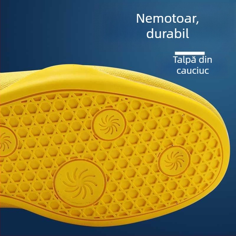 Pantofi Tai Chi pentru antrenament (Partea superioară: bumbac; Stil: Chinezesc; Categoria produsului: pantofi cu cap de tigru; Vârstă: 1-3 ani)