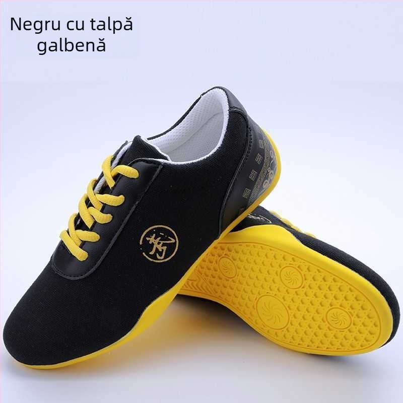 Pantofi Tai Chi pentru antrenament (Partea superioară: bumbac; Stil: Chinezesc; Categoria produsului: pantofi cu cap de tigru; Vârstă: 1-3 ani)