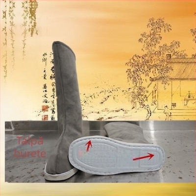 Pantofi de costum unisex, dinastii Han și Qing, înalți, talpă EVA, pentru copii