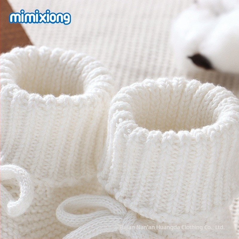 Pantofi-șosete pentru copii 12–36 luni, partea superioară tricotată, închidere elastică, unisex