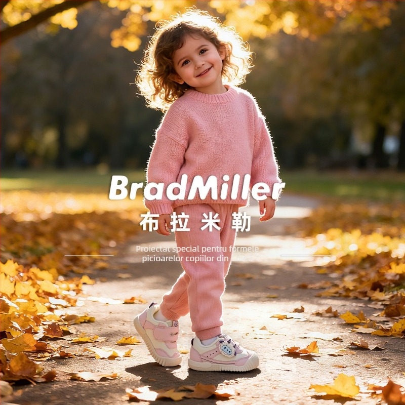 Pantofi pentru copii mici — Peste din piele microfibră, închidere Velcro, talpă antiderapantă, rezistenți la uzură, vârsta 12–36 de luni