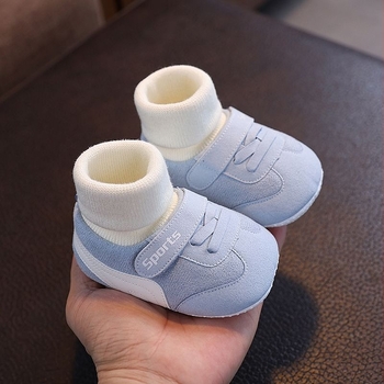 Pantofi pentru copii mici cu partea superioară din bumbac, înălțime peste gleznă, pentru 12–36 luni, mențin încălzirea (Partea superioară din bumbac; Înălțime peste gleznă; 12–36 luni; Mențin încălzirea)