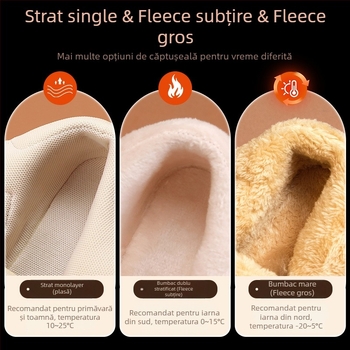 Ghete Martin pentru fete, căptușite cu fleece, fermoar pe spate, branț EVA, talpă din cauciuc, glezna joasă, culoare solidă, pentru fete 4–16 ani, lansare toamnă 2025