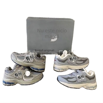 Pantofi de alergare pentru copii, cu fleece; Velcro închidere; partea superioară: velur + piele sintetică + țesătură; talpă: cauciuc EVA PU; ușori, anti-derapare, durabili și amortizanți.