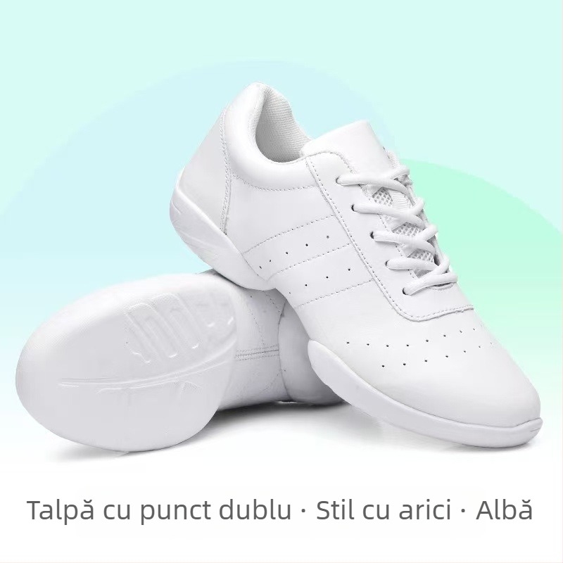 Pantofi de dans Sansha pentru copii, Unisex, partea superioară din piele sintetică, talpă din cauciuc