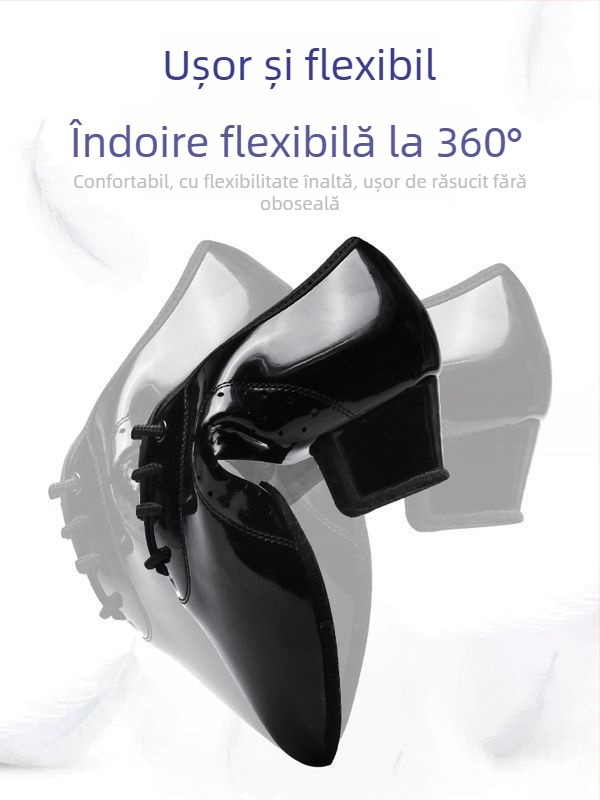Pantofi de dans LATIN și MODERN pentru bărbați, băieți și copii — talpă MD; sex: masculin; vârstă: 0–1 ani