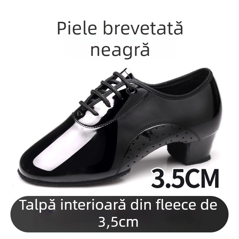 Pantofi de dans LATIN și MODERN pentru bărbați, băieți și copii — talpă MD; sex: masculin; vârstă: 0–1 ani